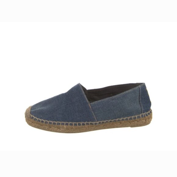 Yves Saint Laurent Denim Espadrilles - Picture 4 of 5